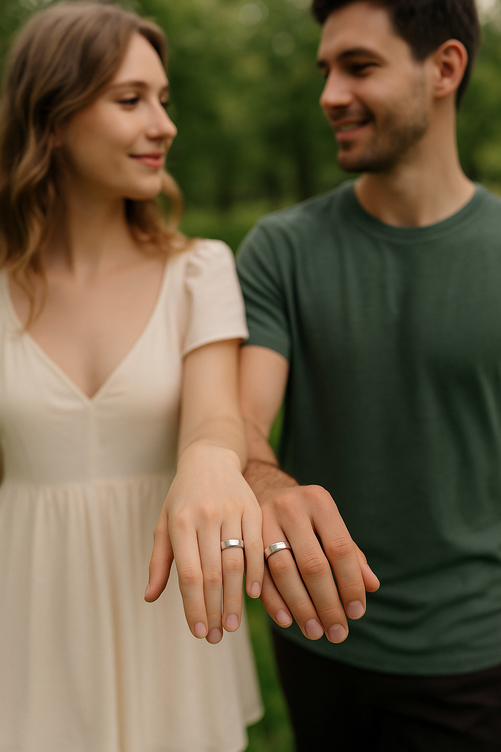 open silver ring adjustable unisex